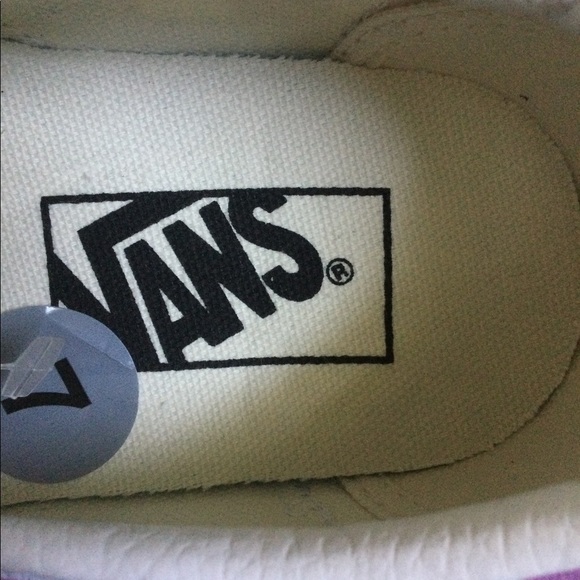 Rainbow checkered Vans - Picture 6 of 14